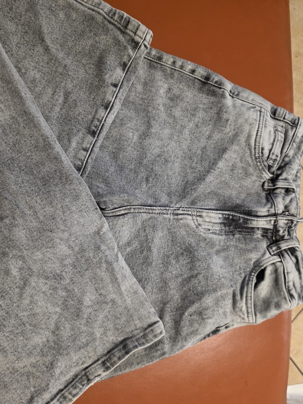 Women’s Boyfriend Jeans in Washed Gray
